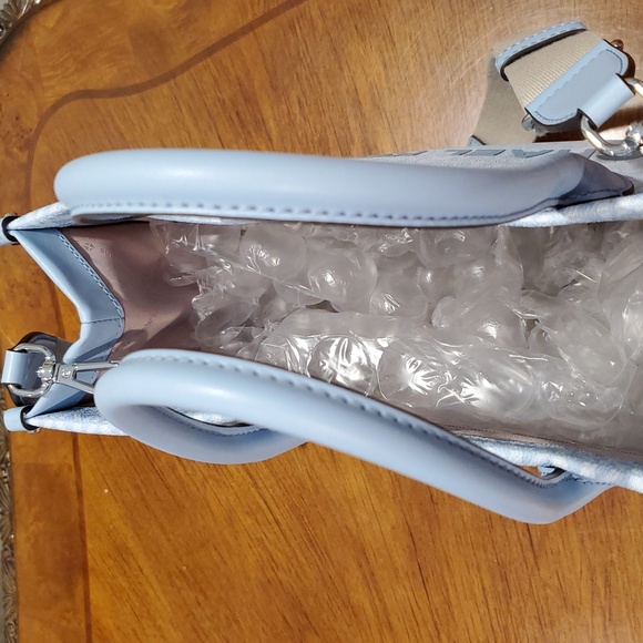 MICHAEL KORS Mirella Medium Ombré Logo Tote Bag - Picture 4 of 14